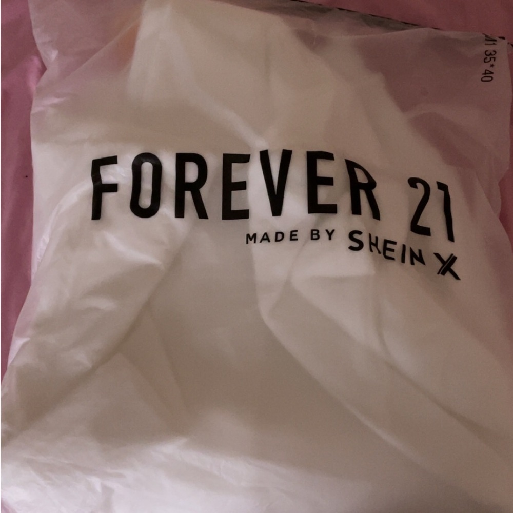 Forever 21 White sweatpants